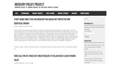 Desktop Screenshot of mercurypolicy.org